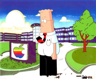 A Lesser Known Visit By Dilbert To The Apple Campus At 1 Infinite Loop ...